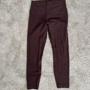 Lululemon Align High-Rise Pant 25” in Espresso Size 8